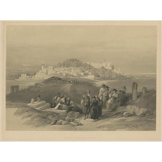 Roberts, The City of Jaffa, Tinted Lithograph For Sale