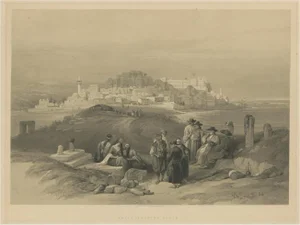Roberts, The City of Jaffa, Tinted Lithograph