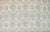 Thibaut Frabric "Haleema" Linen Blend Designer Aqua & Beige- 7.5 Yards For Sale