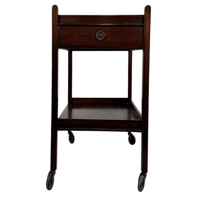 Antique Georgian Mahogany Tea Trolley, 1800s For Sale - Image 13 of 13