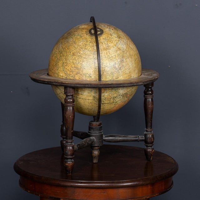 Antique Smith's Terrestrial Globe by George Philips & Son LTD, 1890s For Sale - Image 18 of 18