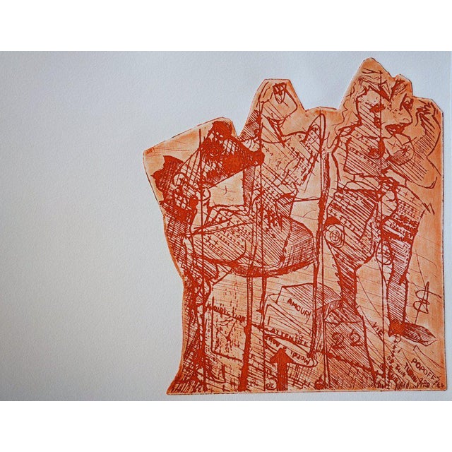 POPOFF Characters Original color engraving Signed in pencil Limited edition of 60 copies (the number shown is an example)...