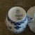 Royal Copenhagen 1980s Royal Copenhagen Blue Fluted Half Lace Cup & Saucer 1035 For Sale - Image 4 of 9