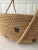 1990s American Handmade Basket With Handles For Sale - Image 10 of 13