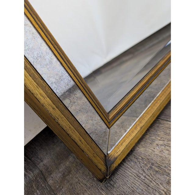 Mirror with Gilded Wood Frame For Sale - Image 13 of 15