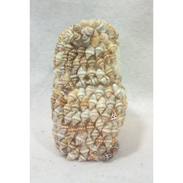 Mid-Century Modern Vintage Mid-Century Shell Owl Figure For Sale - Image 3 of 7