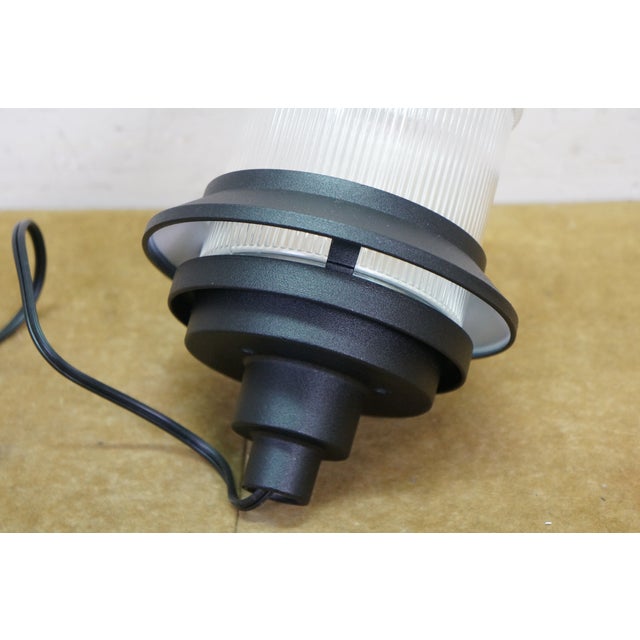 Kichler Textured Black Outdoor Landscape Six Groove Post Light Heads 15011 - a Pair For Sale - Image 12 of 18