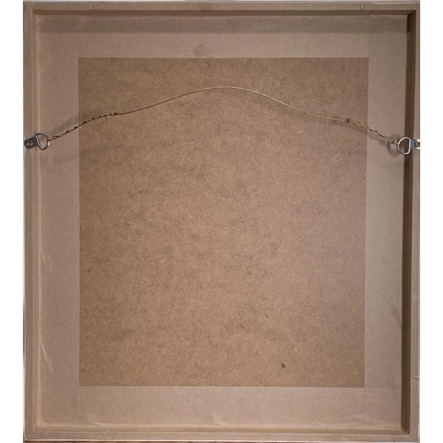 Abstract 1960s Abstract Composition Mixed-Media Painting by Adrian Heath, Framed For Sale - Image 3 of 5