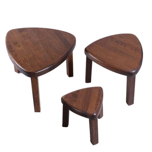 S*S様 Charlotte Perriand side table 60s Pine Bedside Table by Charlotte Perriand, France, 1960s for sale