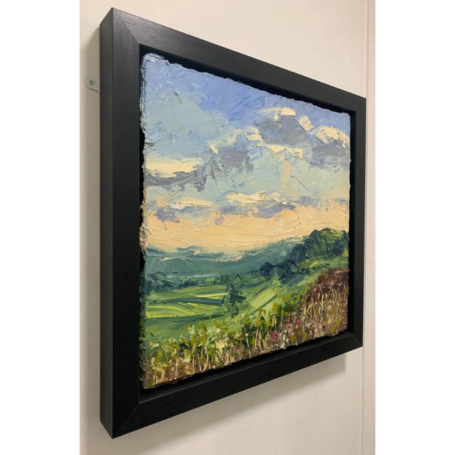 Impressionist Colin Halliday, Northern Moorland Impasto Landscape Oil Painting by British En Plein Air Artist, 2011 For Sale - Image 3 of 9