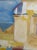Contemporary Abstract Acrylic Painting on Canvas For Sale - Image 3 of 5