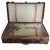 Antique Victorian Leather Suitcase/Travel Luggage Distressed 1880s For Sale - Image 9 of 13