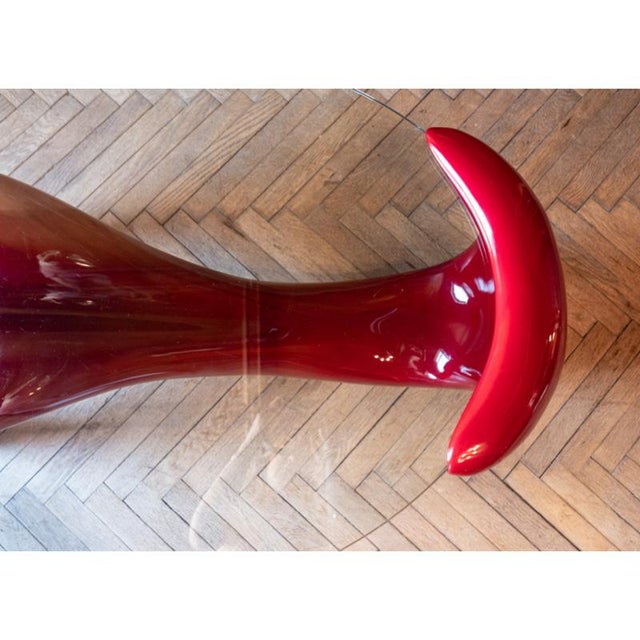 Postmodern Red Coffee Table, 1980s For Sale - Image 11 of 15