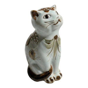 Ken Edwards Tonala Pottery Cat Salt Shaker