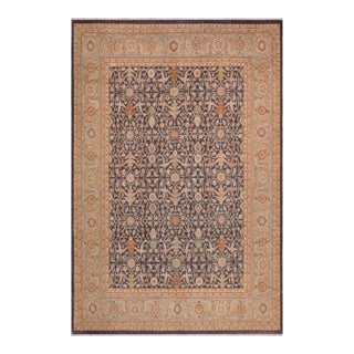 Boho Chic Charcoal/Gray Wool Rug - 8'2'' X 10'1'' For Sale