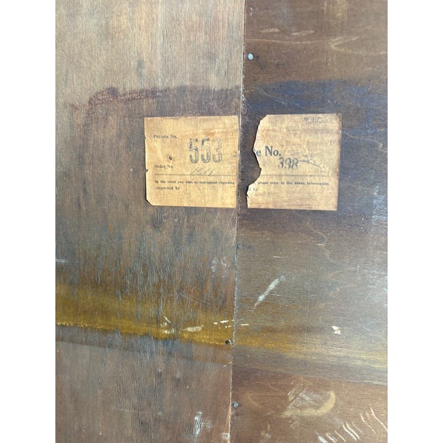 Mid 20th Century Walnut Veneer Cabinet by Tri-Bond – Bookmatched Front, Art Deco Influence For Sale - Image 4 of 6