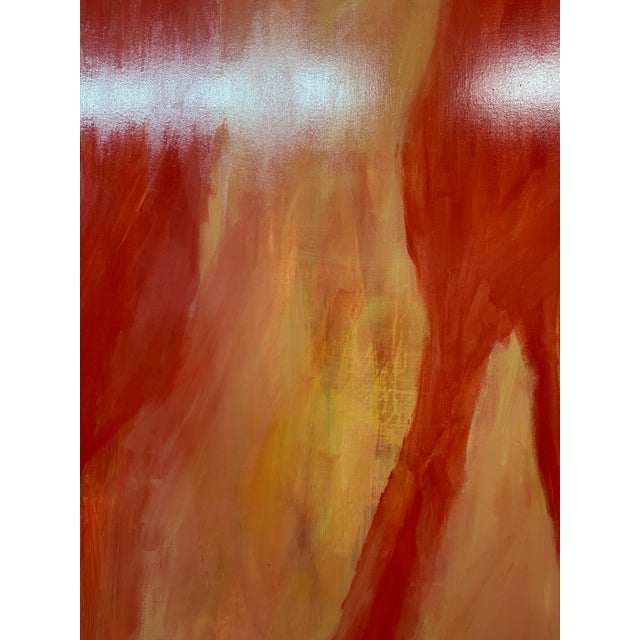 Abstract Expressionism Acrylic on Canvas, Framed For Sale In San Francisco - Image 6 of 12
