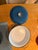 The turquoise casserole is pretty much pristine - just lovely example of my mom being the New Yorker transplanted to...