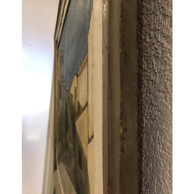 Jean-Jacques Boimond, Rue Maître Cornille, Oil on Wood, Framed For Sale - Image 7 of 9