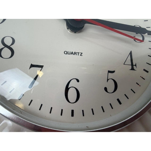 Ceramic Wall Clock from Zahleis Bamberg, 1970s, in Flawless conditions. Designed 1970 to 1979 This piece has an...