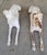 Metal J. W. Fiske Antique Recumbent Cast Iron Greyhounds a Pair For Sale - Image 7 of 11
