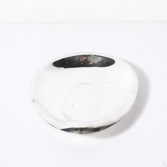Mid 20th Century Sterling Silver Sculptural Amorphic Tray Signed Reed & Barton For Sale - Image 11 of 14