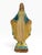 Religious Vintage Madonna Statue, Hand Painted Ceramic Virgin Mary Figure, 16.5" For Sale - Image 3 of 7