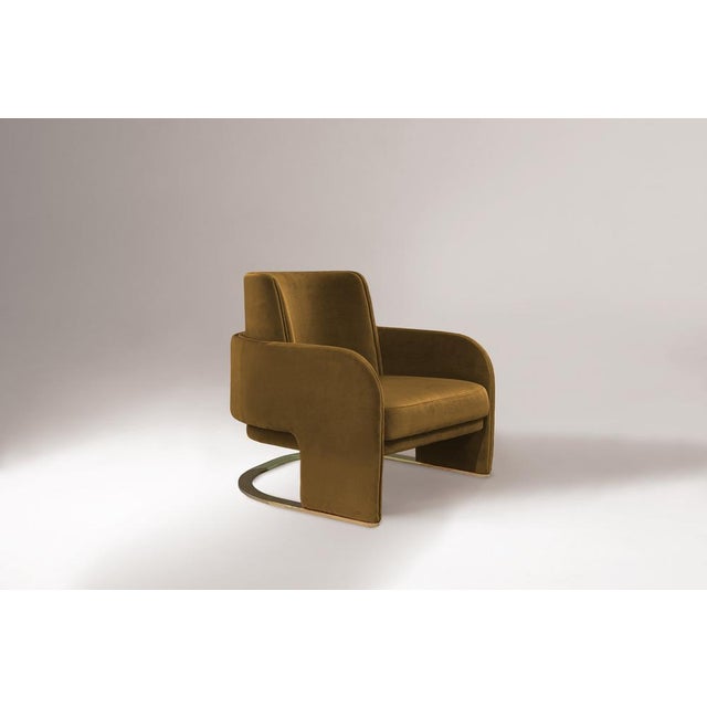Contemporary Odisseia Armchair by Dooq Details For Sale - Image 3 of 9