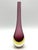 This elegant, handcrafted Murano vase was designed by Flavio Poli, one of the most important designers of Italian mid-...