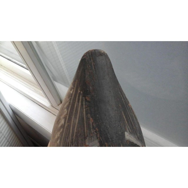 Antique American Folk Art Wooden Duck Decoy With Rare Swivel Head For Sale - Image 11 of 16