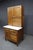 Rare Antique Oak Hoosier Cabinet With Porcelain Work Surface For Sale - Image 4 of 10