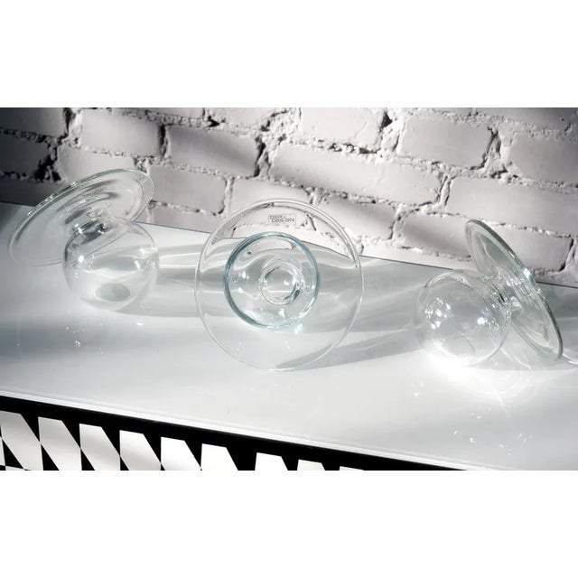 German Diagonal Vases from Deru Design, Set of 3 For Sale - Image 5 of 12