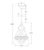 Visual Comfort Thomas O'Brien for Visual Comfort Signature Gale Small Pendant in Polished Nickel with White Glass For Sale - Image 4 of 4