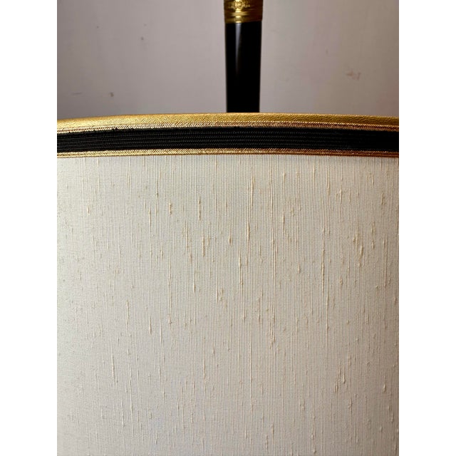 Brass Vintage Paul Hanson Neoclassical Candelabra Table Lamp For Sale - Image 8 of 12