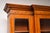 Brown Georgian Painted Satinwood Display Bookcase, 1950s For Sale - Image 8 of 13