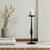 Zenith Candlestick | Handcrafted Modern Metal Candle Holder for Minimalist Decor For Sale - Image 4 of 4
