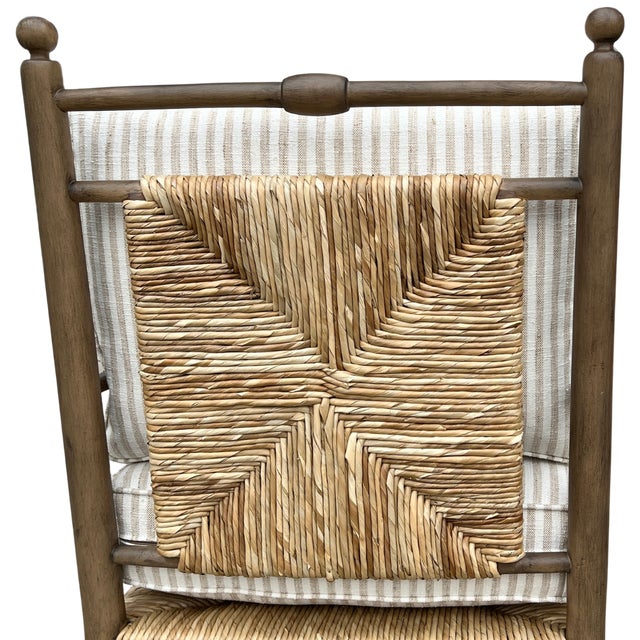 Brown Cr Laine June Rush Chair and Ottoman Set For Sale - Image 8 of 13