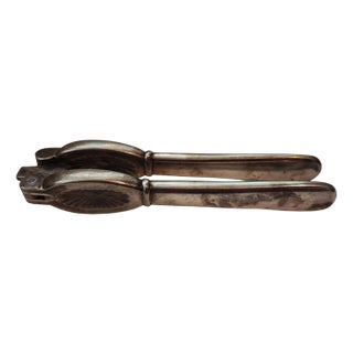 Chrome Plated Nutcracker, 1920s For Sale