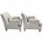 Jean-Louis Deniot for Baker Furniture Almandine Lounge Chairs, Pair For Sale In San Francisco - Image 6 of 12