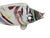 White Large Murano End of Day Glass Fish Vase 1960s Murano, Italy For Sale - Image 8 of 10