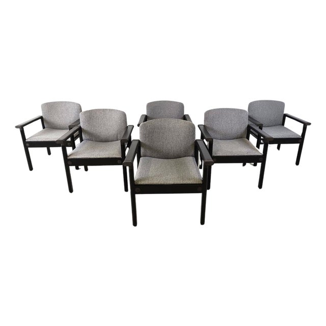 Vintage Armchairs from Gerd Lange, 1970s, Set of 6 For Sale