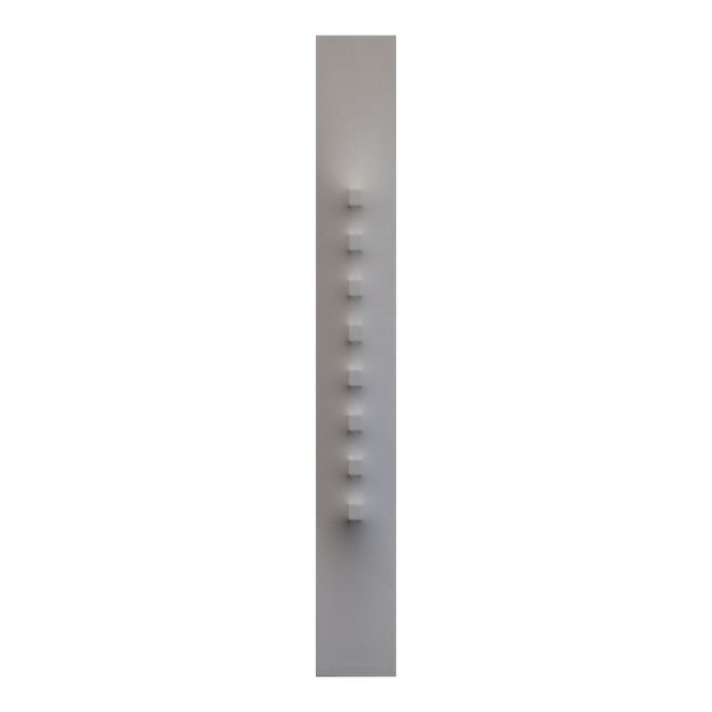 Light 7990-3 - Original Minimalist Sculptural Wall Art on Canvas and Wood by Len Klikunas For Sale