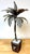 Pair Neoclassical Style Tole Palm Tree Topiaries, Attributed to Maitland-Smith For Sale - Image 9 of 13