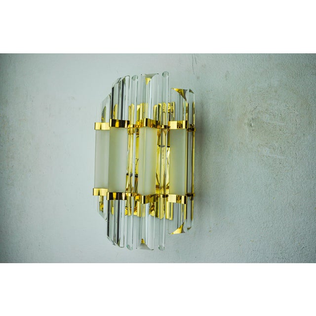 1970s Vintage Italian Wall Lamp from Venini, 1970 For Sale - Image 5 of 8