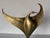 Art Deco 1980s Art Deco Style Brass Bird Sculpture on Black Marble Base For Sale - Image 3 of 12