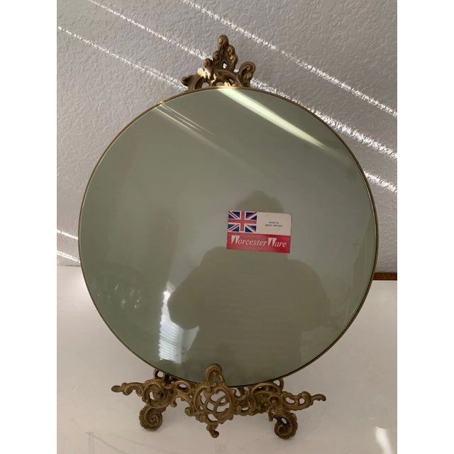 1970s Worcester Ware Round Decorative Tray For Sale - Image 11 of 13