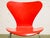 Mid-Century Modern Original Arne Jacobsen for Fritz Hansen Red Butterfly Chair For Sale - Image 3 of 10