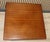 Wood Sturdy Teak Wood Coffee Table Square with Wide Runners, 1960s For Sale - Image 7 of 11