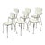 Grey Formica and Chrome Dining Chairs, 1960s, Set of 6 For Sale - Image 6 of 18