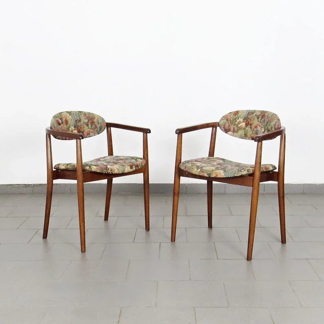 Wood Chairs by Antonín Šuman for Ton, Set of 4 For Sale - Image 7 of 7